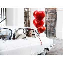 Ballon coeur rouge 61cm +