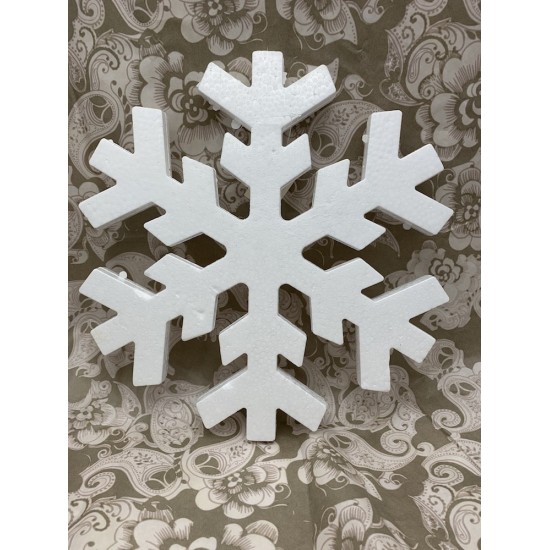 Flocon de neige en polystyrène ø30cm