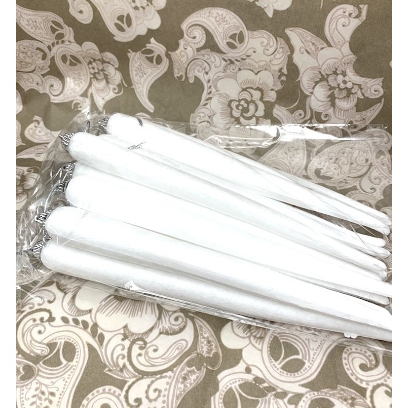 Stalactite en polystyrène en 27cm sachet de 10 pièces ++