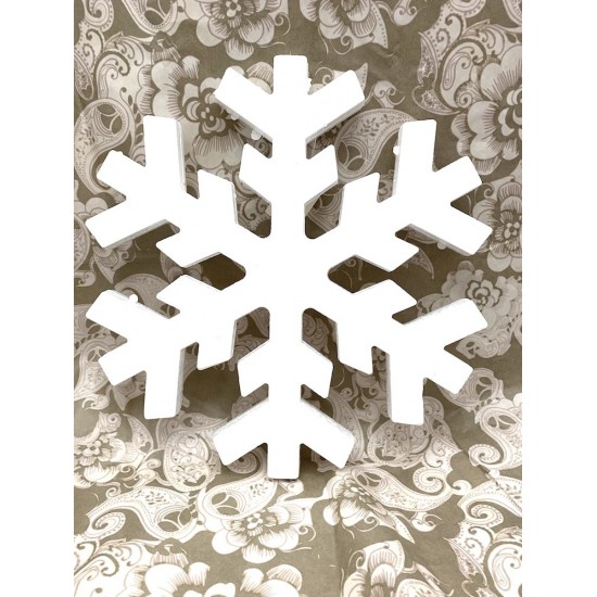 Flocon de neige en polystyrène ø20 cm