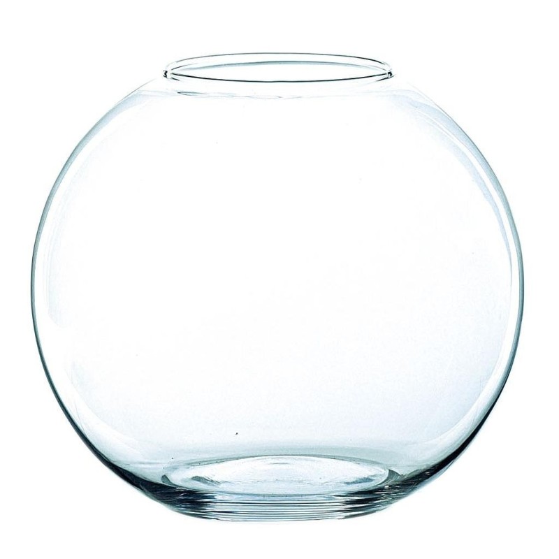 Globe verre transparent ø 15cm ++