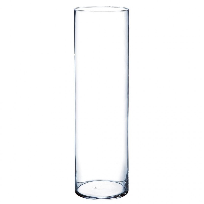 Vase cylindrique Sigma ø15 cm H 50cm