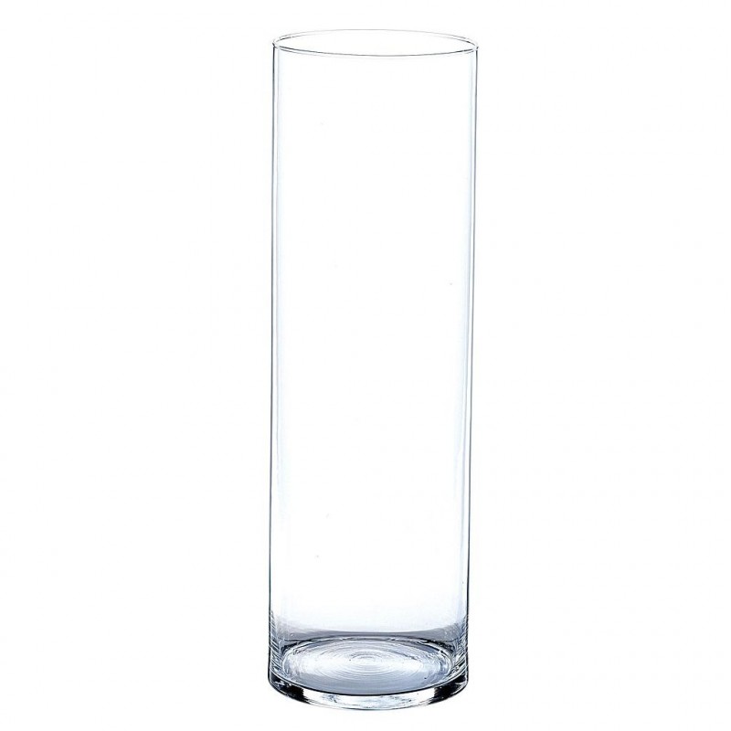 Vase cylindrique Sigma ø 12cm H 60cm