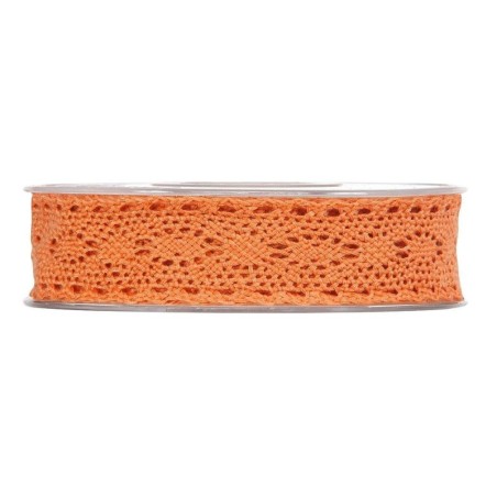 Ruban dentelle 25mm x 8m Orange