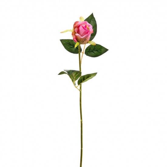 Bouton de rose artificiel Noémie Rose - 56 cm