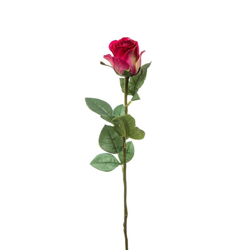 Bouton de rose artificiel Clara Rose 60cm