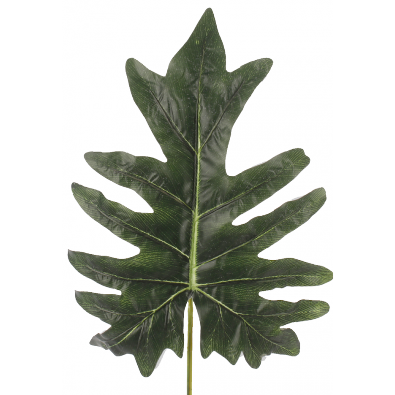 Feuille Philodendron Artificielle Verte 98cm
