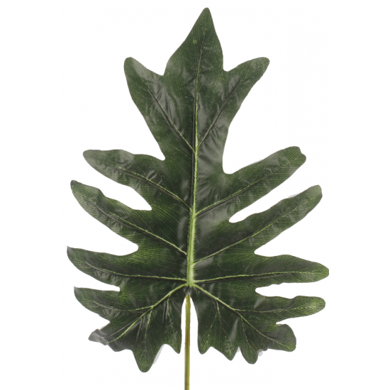 Feuille Philodendron Artificielle Verte 98cm