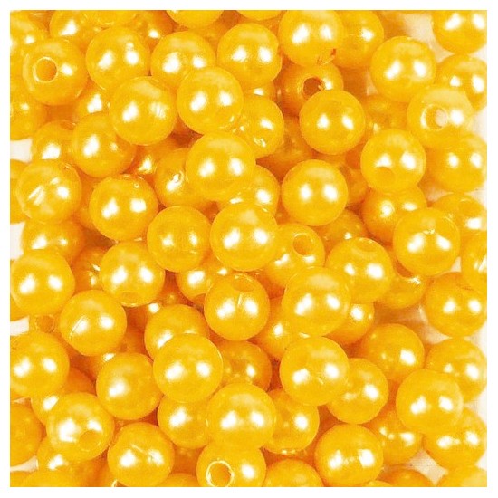 Perles 10mm x 115 Pièces Orange
