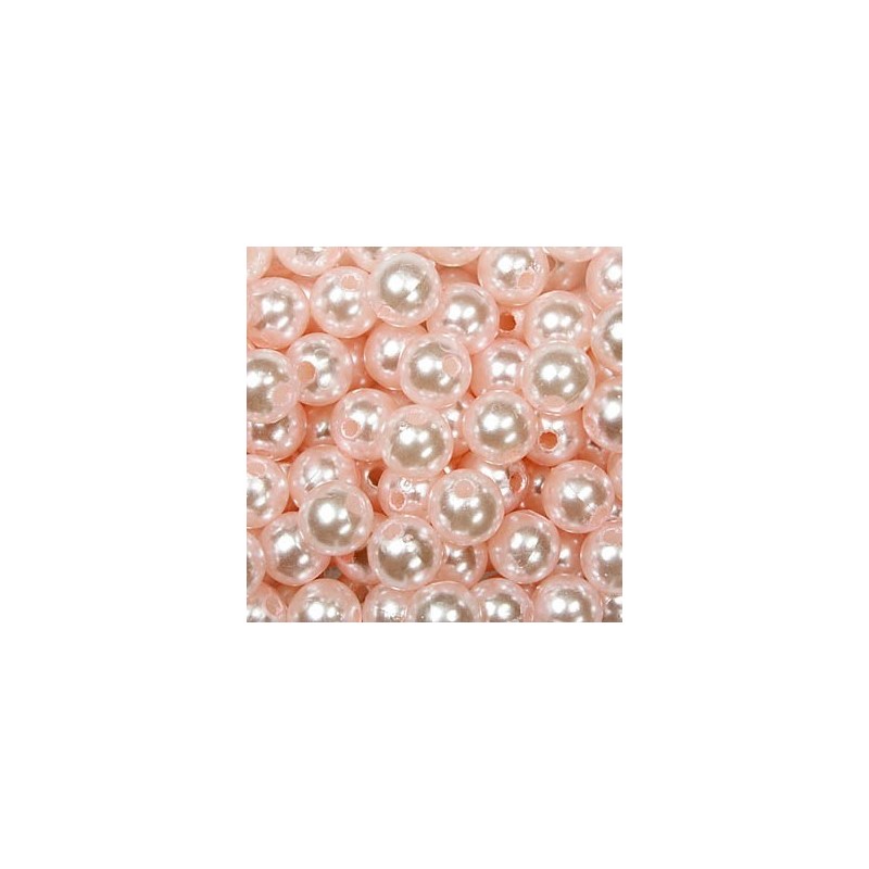Perles 10mm x 115 Pièces Rose