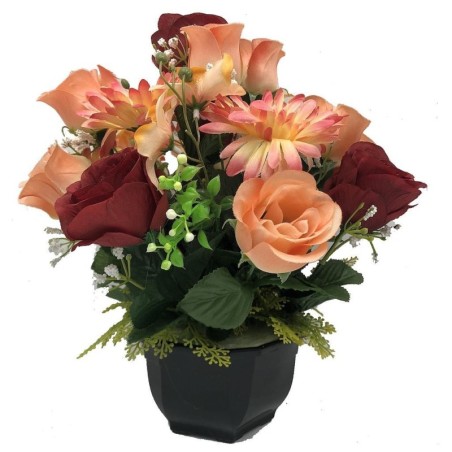 Coupe ronde funéraire | Grossiste fleuriste | Artisanat Français