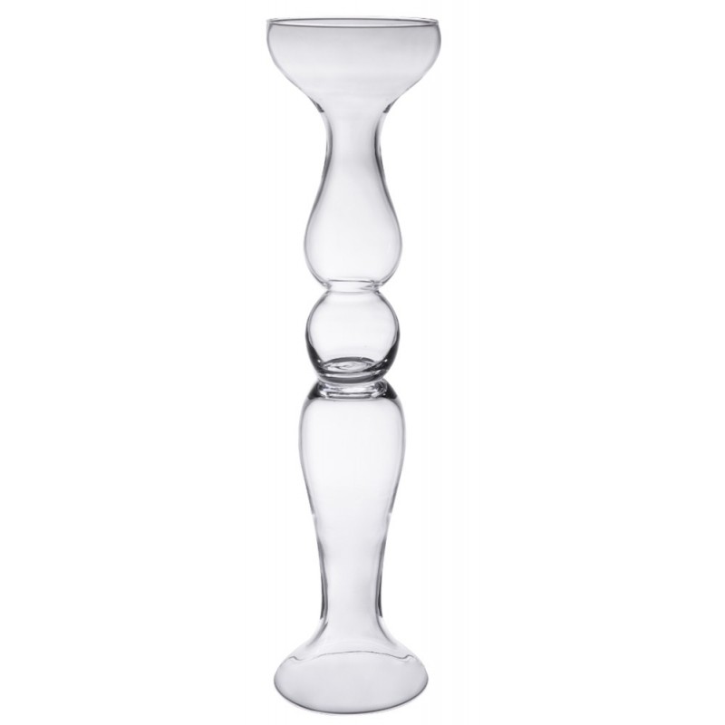 Vase Infinity en verre XL  ø19cm H 80cm  _