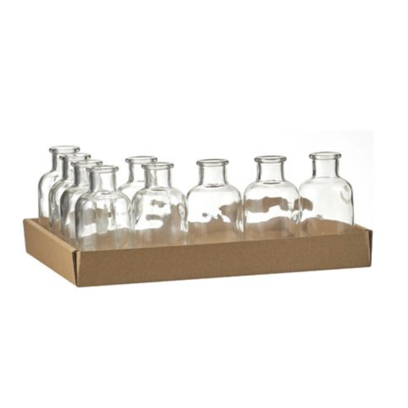 Bouteille en Verre Ronde ø5,5cm H 11cm ++