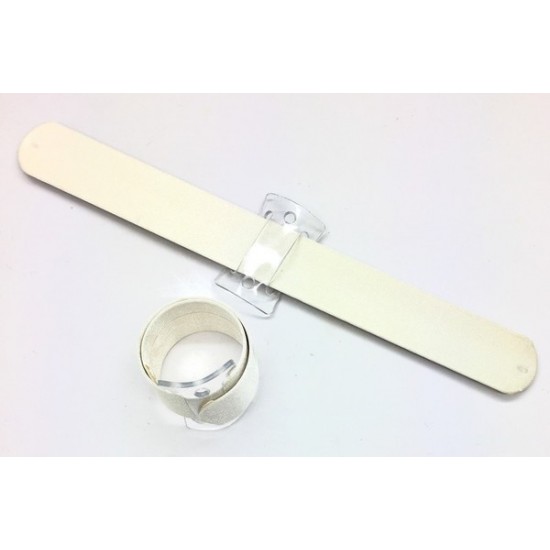 Bracelet Wrap Aimanté Ivoire - Décor de Poignet - OASIS 2,5 x 23cm
