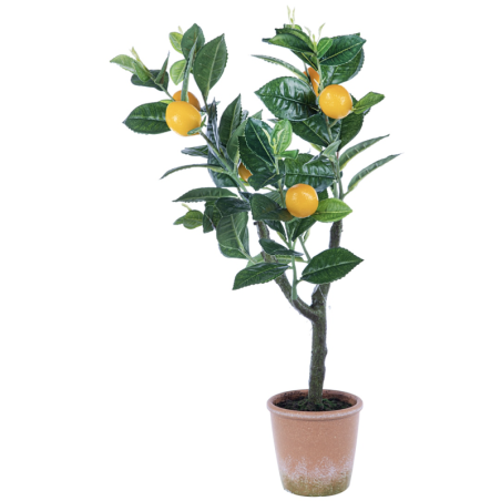 Arbre artificiel citronnier - 55 cm