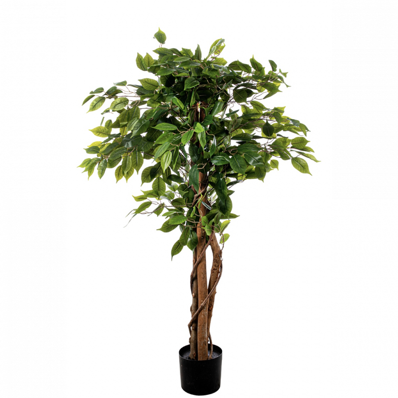 Plante Artificiel - Ficus en Pot Benjamin H 120 cm