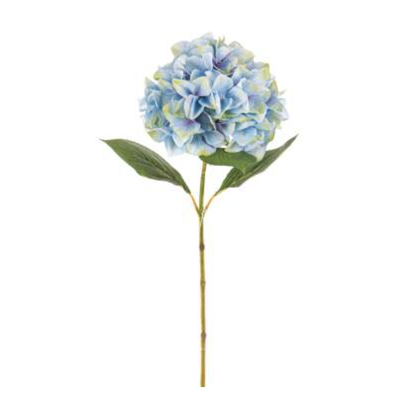 Hortensia Artificiel Bleu H69cm