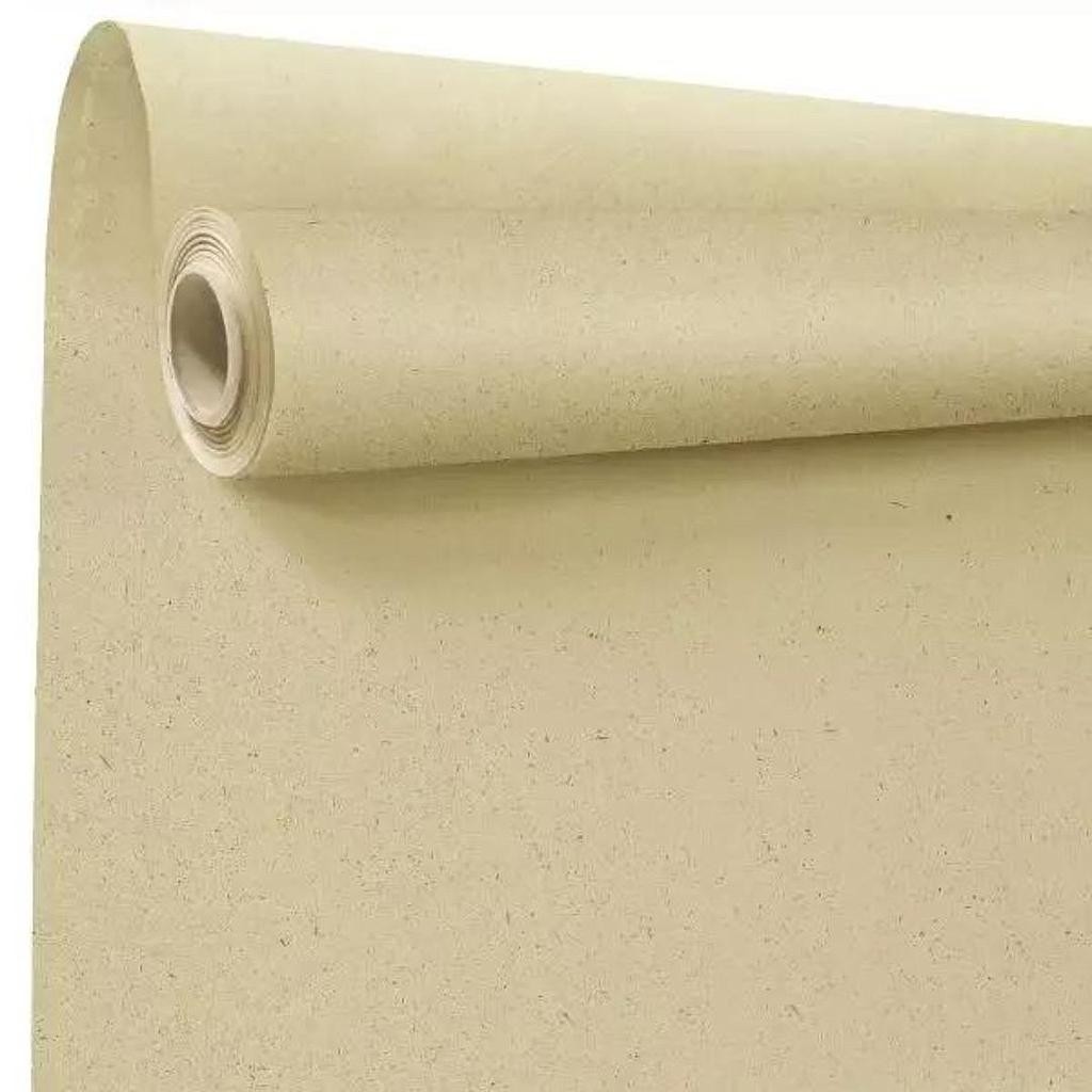Rouleau Grass Paper Naturel - 100% Papier Recyclé 0.80x40m 80 Gr