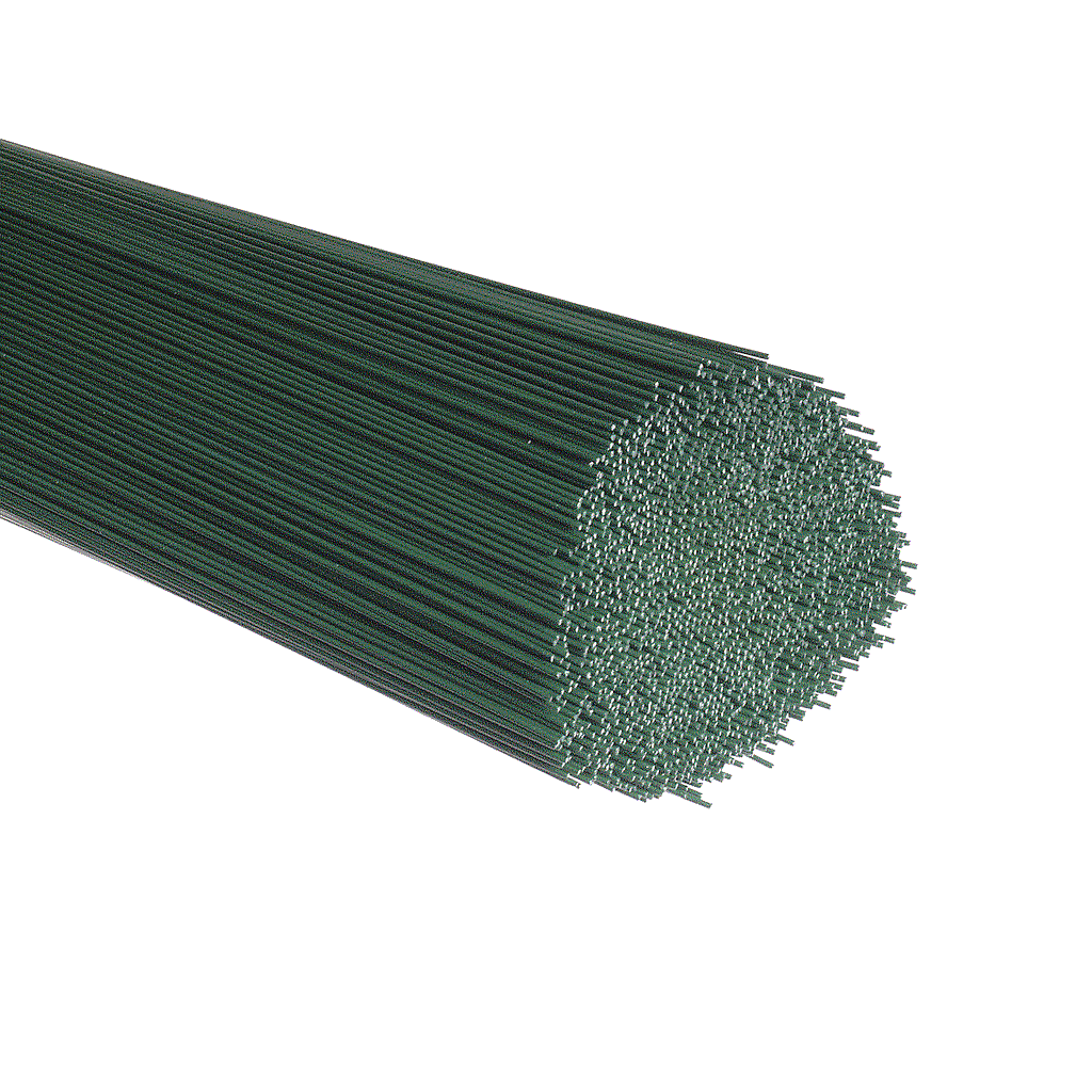 Fil de fer vert à enrouler, 0,70 mm, env. 33 m, poids 100g, pour décoration  florale - Matériel fleuriste - Creavea