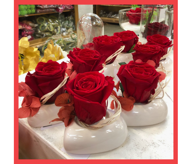 Découvrez nos compositions florales pour la Saint-Valentin !
